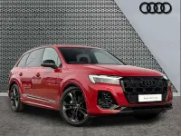 New Audi Q7 Black Edition 340 HP (250 kW) 2026 Red SUV