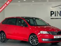Used Skoda Rapid Sport 90 HP (66 kW) 2016 Red Hatchback