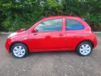 Used Nissan Micra 80 HP (58 kW) 2005 Red Hatchback