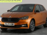 Used Skoda Fabia Monte Carlo 110 HP (80 kW) 2023 Orange Hatchback