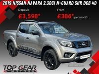 used Nissan Navara 2.3 DCI N GUARD SHR DCB 4d 190 BHP FULL LEATHER, HEATED FRONT SEATS
