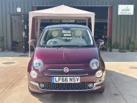 Used Fiat 500 Lounge 2016 Red Hatchback