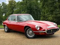 Used Jaguar E-Type 1973 Red Cabriolet