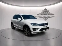 Used VW Touareg R-line 2017 White SUV