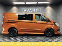 Used Ford Transit Custom Limited 130 HP (95 kW) 2018 Orange Van