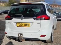 Used Vauxhall Zafira SRi 170 HP (125 kW) 2014 White MPV