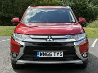 Used Mitsubishi Outlander 147 HP (108 kW) 2016 Red SUV