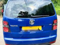 Used VW Touran Match 105 HP (77 kW) 2010 Blue MPV