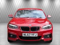 Used BMW 218 M Sport 136 HP (100 kW) 2017 Red Coupe