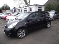 Used Nissan Note Tekna 110 HP (80 kW) 2011 Black MPV
