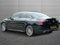 Used Mercedes CLA200 AMG Line Premium 175 HP (128 kW) 2025 Cosmos black Coupe