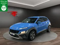 Used Hyundai Kona Premium 141 HP (103 kW) 2021 Blue SUV