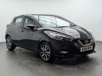 Used Nissan Micra Acenta 71 HP (52 kW) 2019 Black Hatchback