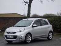 Used Nissan Micra Acenta 2016 Silver Hatchback