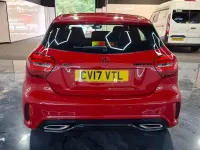 Used Mercedes A160 Executive 102 HP (75 kW) 2017 Red Hatchback