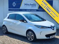 Used Renault Zoe Dynamique 80 kW (109 HP) 2019 Arctic white  Hatchback