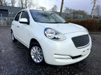 Begagnad Nissan Micra 2014 Vit Halvkombi