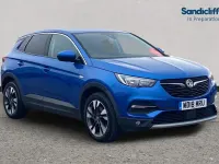 Used Vauxhall Grandland X Sport 130 HP (95 kW) 2018 Blue SUV
