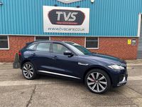 Used Jaguar F-Pace S 300 HP (220 kW) 2017 Blue SUV