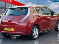 Used Nissan Leaf Acenta 80 kW (109 HP) 2017 Red Hatchback