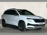 Used Skoda Karoq SportLine 187 HP (137 kW) 2023 White SUV