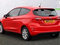 Used Ford Fiesta Zetec 86 HP (63 kW) 2019 Red Hatchback