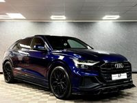 Used Audi Q8 S-Line 286 HP (210 kW) 2019 Blue SUV