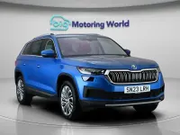 Used Skoda Kodiaq SE L Executive 150 HP (110 kW) 2023 Blue SUV