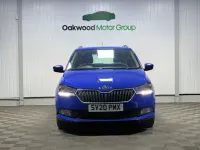 Used Skoda Fabia SE 95 HP (69 kW) 2020 Blue Hatchback