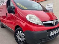 Used Vauxhall Vivaro 90 HP (66 kW) 2013 Red MPV