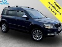 Used Skoda Yeti SE 105 HP (77 kW) 2014 Blue SUV