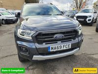 used Ford Ranger 2.0 WILDTRAK ECOBLUE 210 BHP 4X4 DOUBLE CAB PICK UP 35250 MILES SAT-NAV, TO