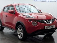 Used Nissan Juke Visia 94 HP (69 kW) 2018 Red SUV