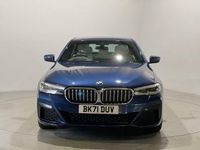 Used BMW 530e M Sport 292 HP (214 kW) 2021 Blue Sedan