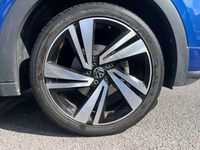 Used VW T-Cross R-line 110 HP (80 kW) 2022 Blue SUV