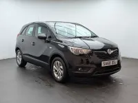 Used Vauxhall Crossland X 81 HP (59 kW) 2018 Black SUV