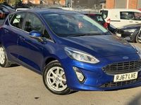 Used Ford Fiesta Zetec 100 HP (73 kW) 2017 Blue Hatchback