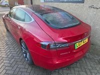 Used Tesla Model S 386 kW (525 HP) 2017 Red Hatchback
