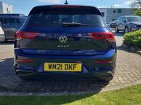 Used VW Golf VIII Life 147 HP (108 kW) 2021 Blue Hatchback