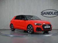 Used Audi A1 Sportback Black Edition 110 HP (80 kW) 2021 Red Hatchback