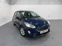 Used Ford Fiesta Zetec 85 HP (62 kW) 2019 Blue Hatchback