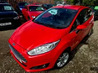 Used Ford Fiesta Zetec 2014 Red Hatchback