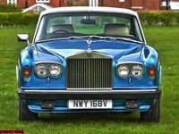Used Rolls Royce Corniche 240 HP (176 kW) 1980 Blue Cabriolet