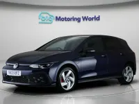 Used VW Golf VII GTE 245 HP (180 kW) 2021 Blue Hatchback