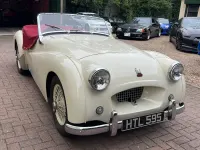 Used Triumph TR2 1954 White Cabriolet
