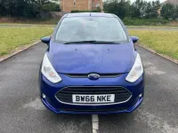 Used Ford B-MAX Zetec 100 HP (73 kW) 2017 Blue MPV