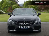 Usado Mercedes C200 AMG line 2018 Preto Cabrios