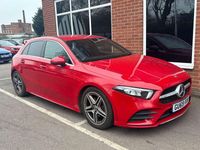 Used Mercedes A200 AMG line 163 HP (119 kW) 2019 Red Hatchback
