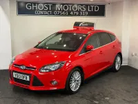 Used Ford Focus Zetec 125 HP (91 kW) 2013 Red Hatchback