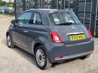 Used Fiat 500 Lounge 69 HP (50 kW) 2019 Grey Hatchback